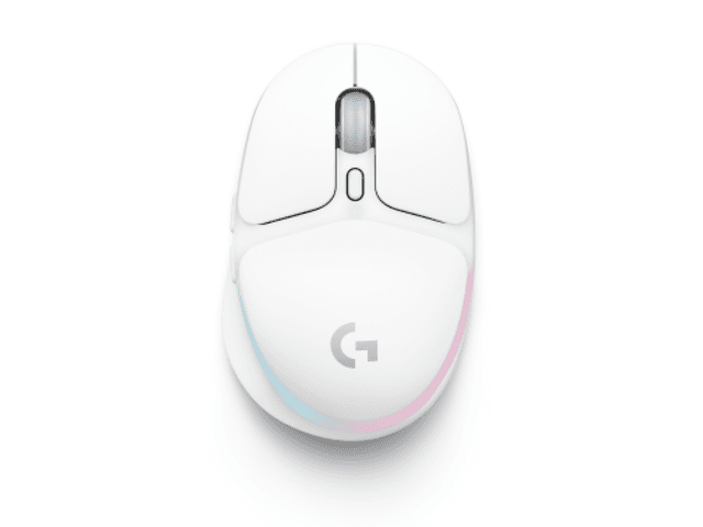 Logitech G Souris gaming sans fil G705 pour mains de petite taille en blanc