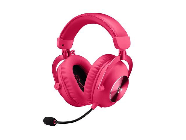 Logitech G Refurbished PRO X 2 LIGHTSPEED Wireless Gaming Headset in Pink