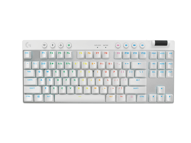 Logitech G PRO X TKL Wireless Gaming Keyboard in White