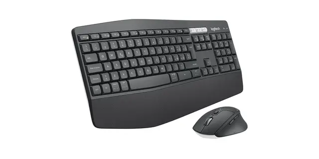 Kit di mouse e tastiera wireless multidispositivo Logitech MK850 in Black, Italiano (QWERTY)