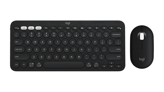 Logitech Pebble 2 Combo - Wireless Keyboard Mouse | in Black