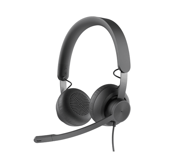 Logitech Zone 750 Wired Usb Headset in Graphite