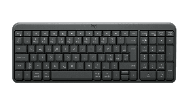 Logitech K250 Bluetooth® Compact Keyboard in Graphite