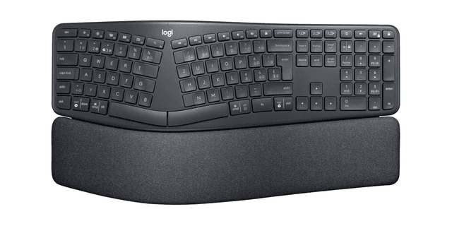 Tastiera wireless split Logitech ERGO K860 in Grafite, Svizzero (QWERTZ)