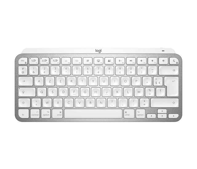 Logitech MX Keys Mini pour Mac - Clavier Bluetooth en Pale Gray