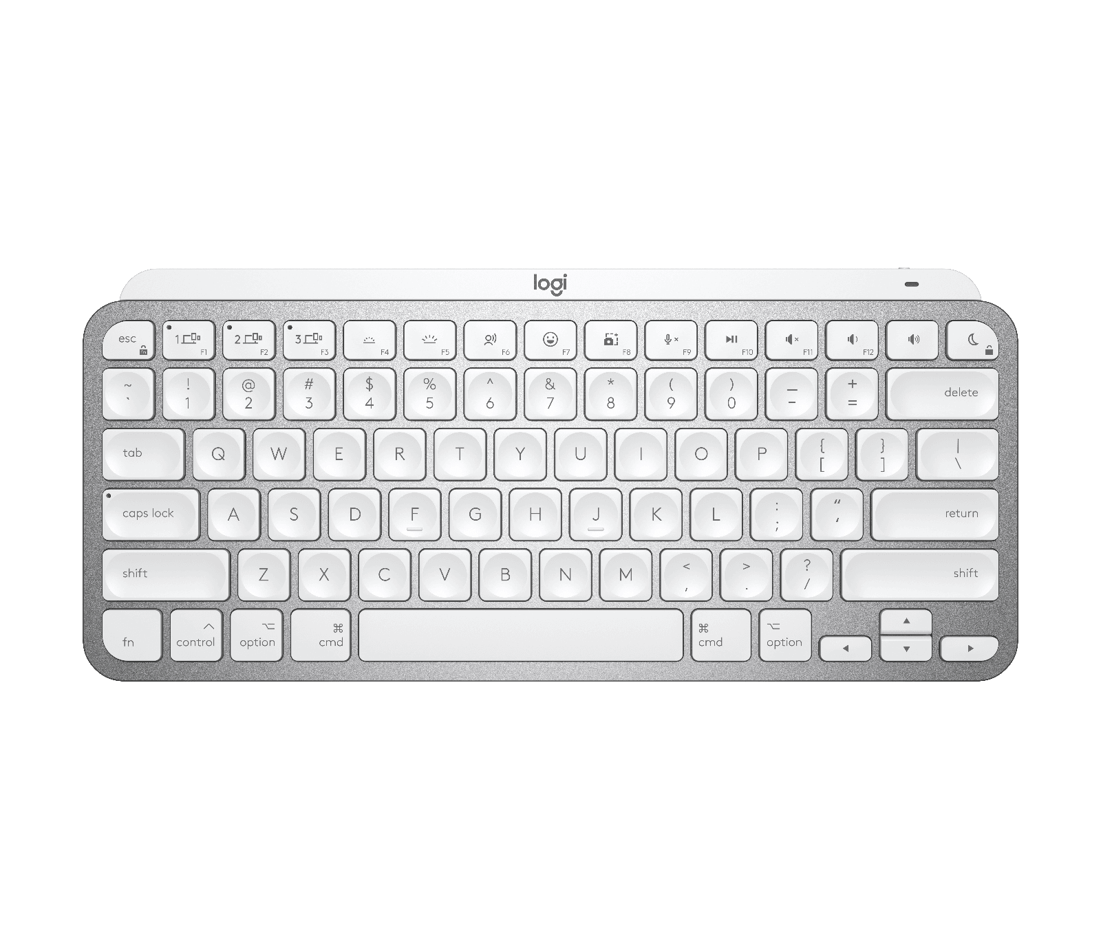 Logitech MX Keys Mini pour Mac - Clavier Bluetooth en Pale Gray
