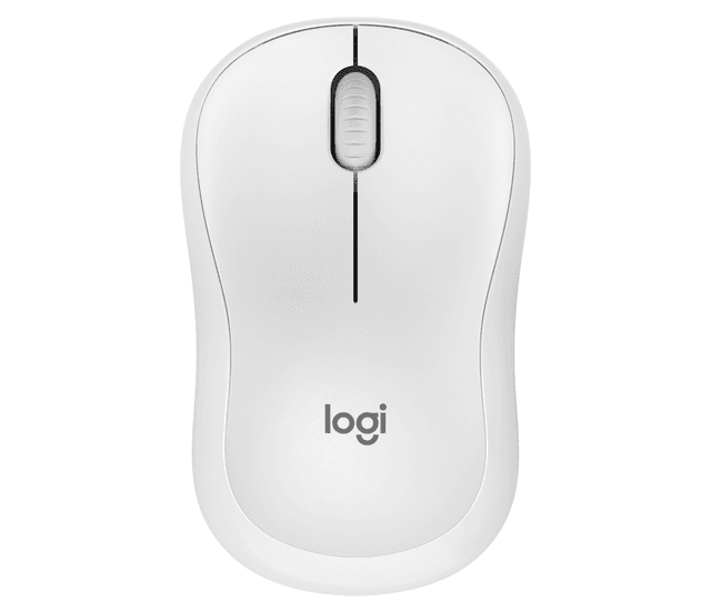 Logitech M240 Silent Bluetooth Mouse With Comfortable Shape in Off-White
