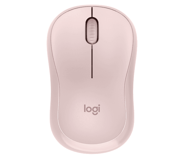 Logitech M240 Silent Bluetooth Mouse With Comfortable Shape in Rose