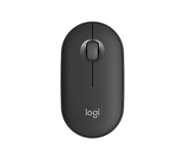 Logitech Pebble Mouse 2 M350S - Bluetooth, Slim, Portable | in Tonal Graphite