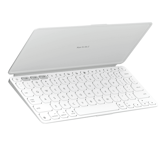 Logitech Keys-To-Go 2 iPad Keyboard in Pale Grey
