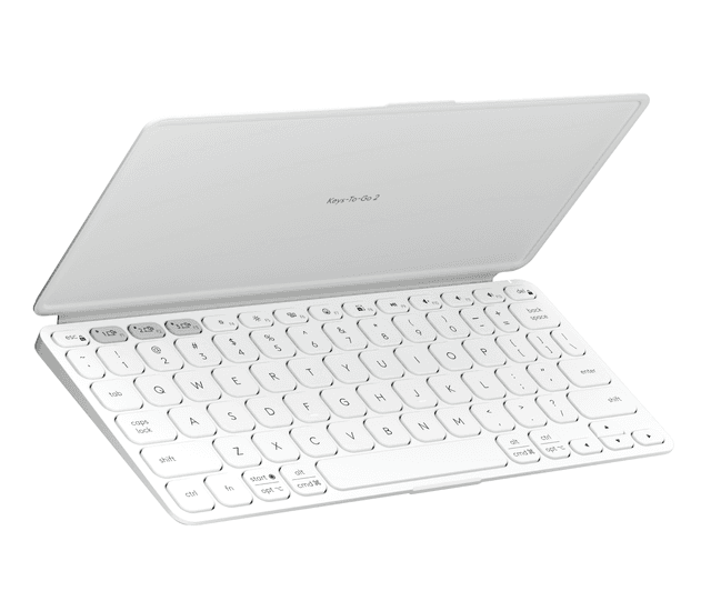 Logitech Keys-To-Go 2 Tablet Keyboard in Pale Grey