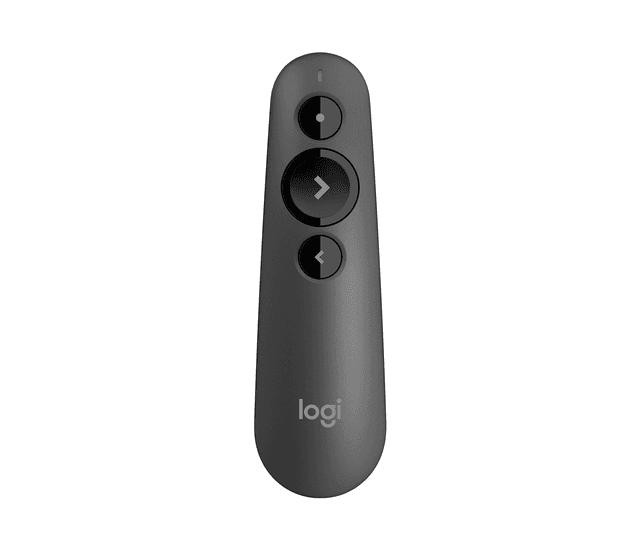 Logitech R500S Laser Pointer Presentation Remote in Graphite