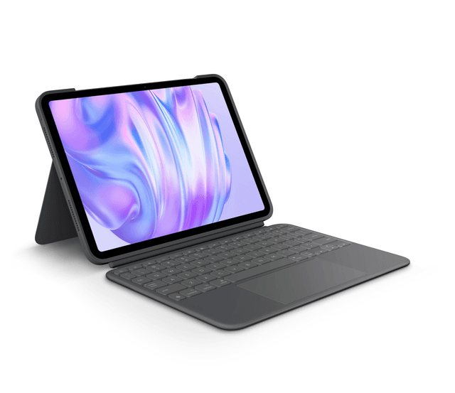 Logitech Refurbished Combo Touch iPad Pro Keyboard Case in Graphite
