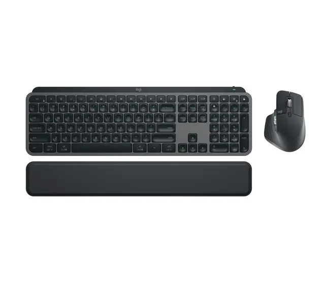 Logitech Refurbished MX Keys S Combo in Graphite