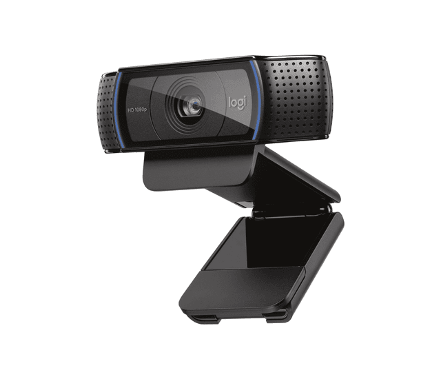 Logitech C920 PRO HD Webcam, 1080p Video with Stereo Audio in Black