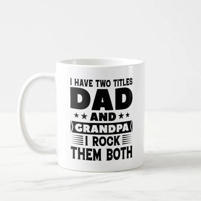Dad And Grandpa Coffee Mug