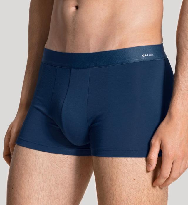 Calida Men's Cotton Code Trunk in Blue (25390) | Size 2XL | HisRoom.com