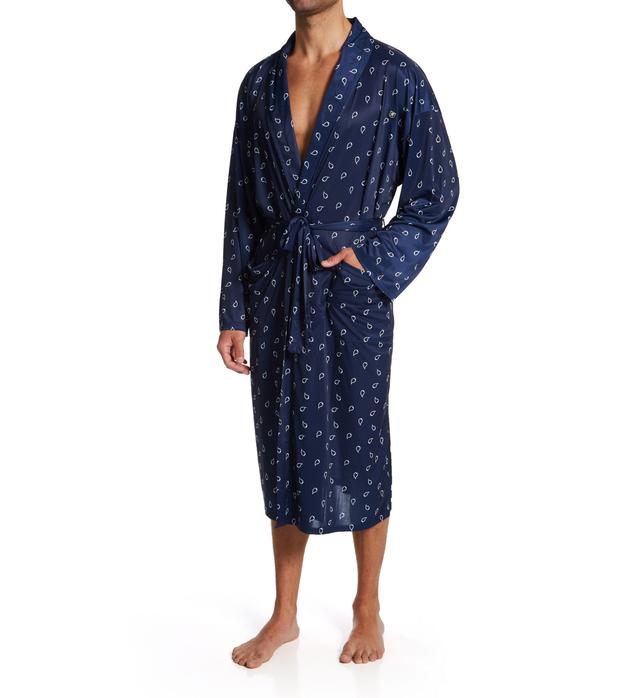 Stacy Adams Men's Moisture Wicking ComfortBlend Fashion Robe (SA6009) | Size Large/XL | HisRoom.com