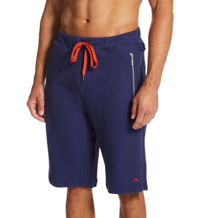 Tommy Bahama Men's Loop French Terry Lounge Short in Blue (TB32265) | Size 2XL | HisRoom.com