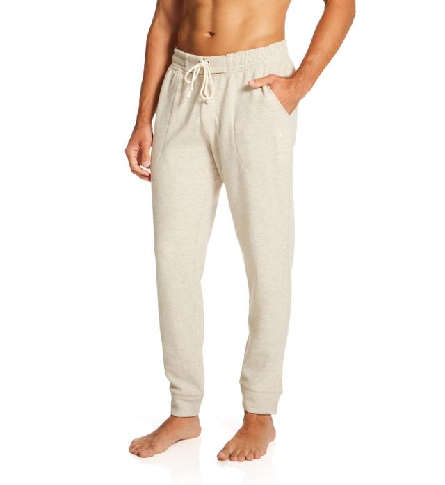 Tommy Bahama Men's Cotton Rib Knit Jogger in White (TB82263) | Size XL | HisRoom.com