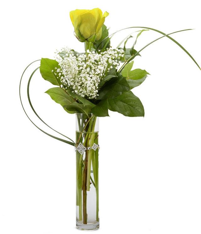 Sunshine Yellow Rose Friendship Bouquet Gift