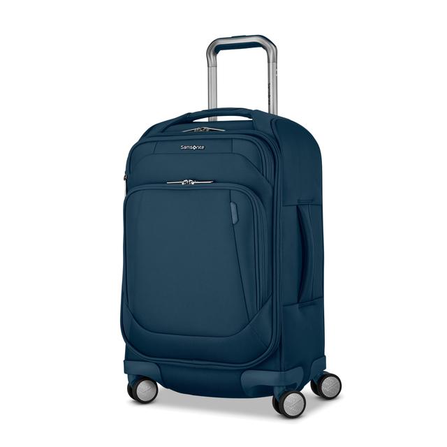 Theorym Softside Global Carry-On Spinner | Blue | Carry-On Luggage from Samsonite