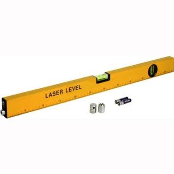 Aluminum Spirit Level 24 in. Laser Point