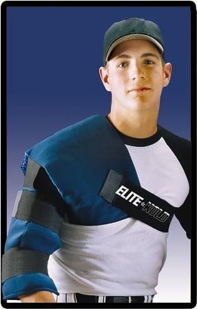 DK-054 Adult Shoulder Ice Wrap Blue One Size