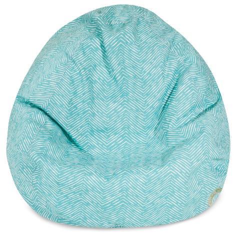 Majestic Home Teal Small Classic Bean Bag