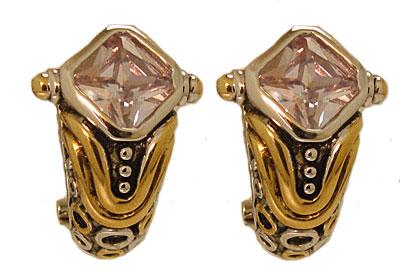 EP249LAV Lavender Wholesale Designer Simulated DiamondEarring