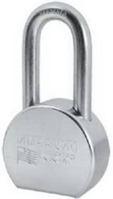 A703KA35257 2.5 in. Solid Steel Zinc Plated Lock - Round