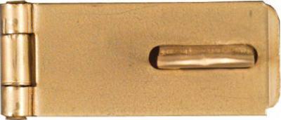 N102-053 1.75 Dull Brass Finish Safety Hasp