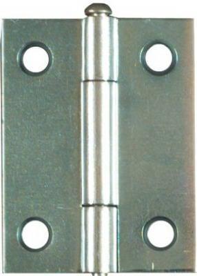 N141-838 2 x 1.56 in. Zinc Light Narrow Hinge- 2 Pack