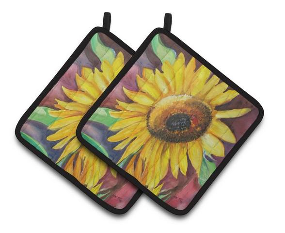 Sunflowers Pair of Pot Holders, 7.5 x 3 x 7.5 in.