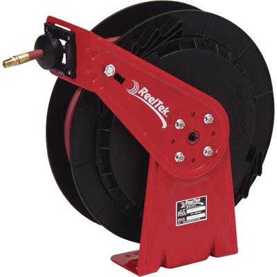 282627 Auto-Rewind Air & Water Hose Reel with 0.50 x 50 ft. PVC Hose, Max. 300 PSI - Model No. RT850-OLP