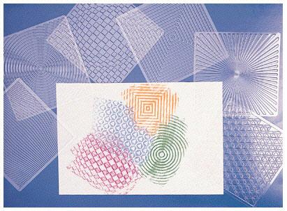 Roylco Optical Illusion Rubbing-Plates