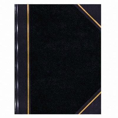 Texhide Accounting Book BLK/BY 150 Green Pages 10-3/8 x 8-3/8