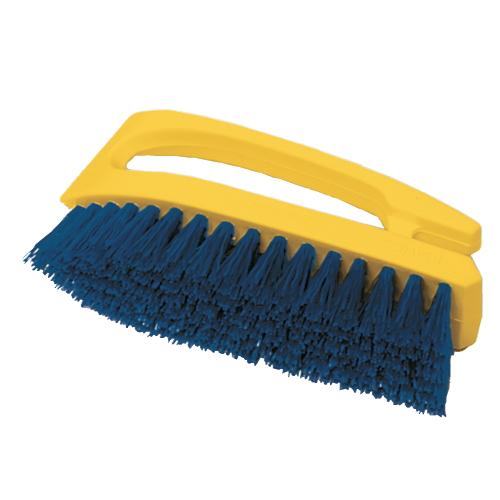 6 Inch Polypro Scrub Brush - Cobalt