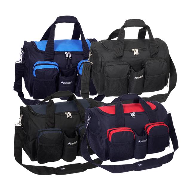 Everest 18 in. 600 Denier Polyester Sports Duffel Bag with Wet Pocket