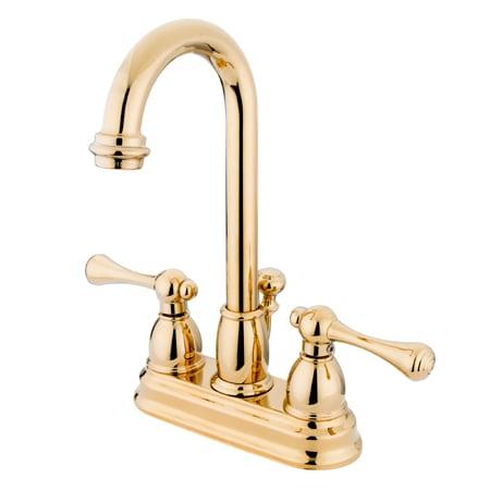 KB3612BL Two Handle 4 in. Centerset Lavatory Faucet with Retail Pop-up