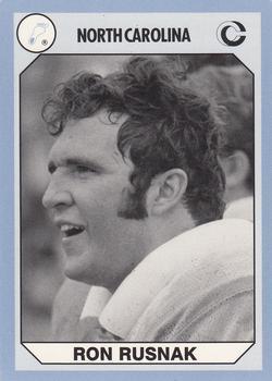 Ron Rusnak Football Card (North Carolina) 1990 Collegiate Collection No.132