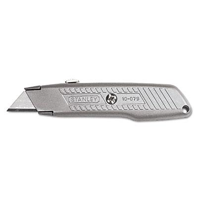 Stanley Bostitch Metal Interlock Retractable Utility Knife - Gray