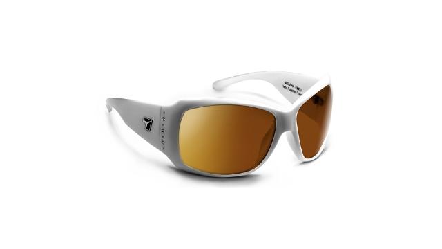 Natasha Sharp View Copper Sunglasses- Glacier White - Medium & Extra Large