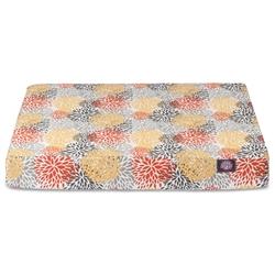 Majestic Pet 78899551259 Citrus Blooms Small Orthopedic Memory Foam Rectangle Dog Bed