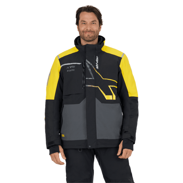 Ski-Doo Men's Exodus X-Team Edition Jacket / M / Yellow / Snowmobile Gear