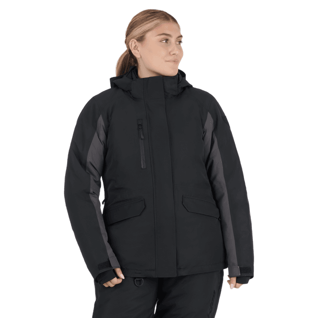 Ski-Doo Women's Insulated Absolute 0 Jacket / XL / Black / Snowmobile Gear