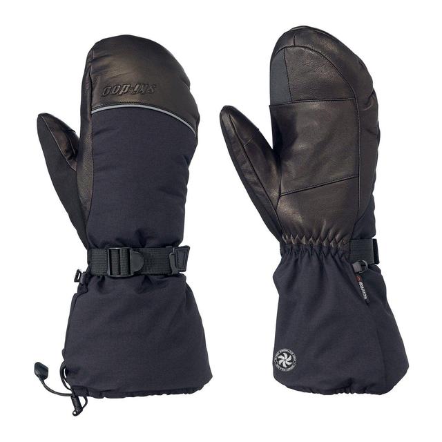 Ski-Doo Unisex Insulated Absolute 0 Mitts / S / Black / Snowmobile Gear