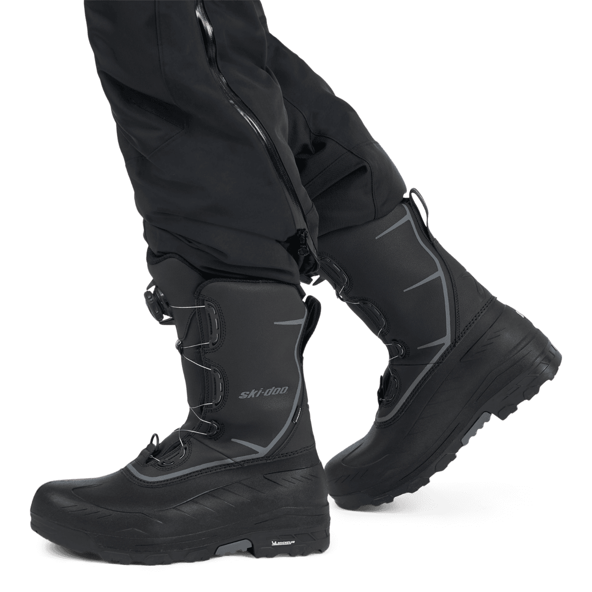 Ski-Doo Unisex Absolute 0 BOA® Boots / 6 / Black / Snowmobile Gear