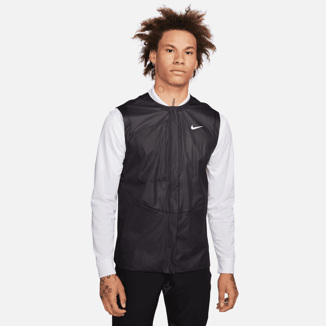 Nike Men's Storm-FIT ADV Golf Vest in Black | DX6075-010
