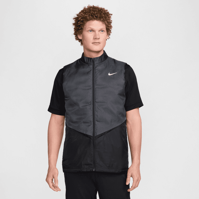 Nike Men's Therma-FIT ADV Repel Golf Vest in Black | FQ0447-010